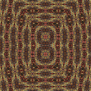 Kusursuz sanat modeli. Kusursuz sanat soyut arka plan. Etnik doku. Kaleydoskop arkaplanı