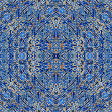 Kusursuz sanat modeli. Kusursuz sanat soyut arka plan. Etnik doku. Kaleydoskop arkaplanı