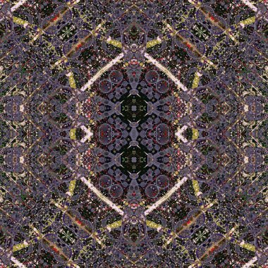 Kusursuz sanat modeli. Kusursuz sanat soyut arka plan. Etnik doku. Kaleydoskop