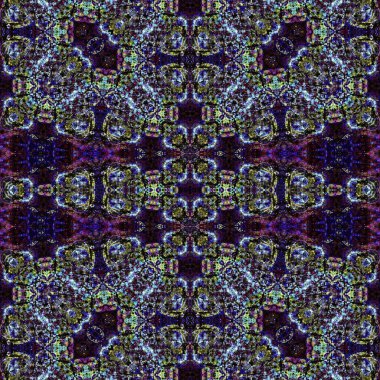 Kusursuz sanat modeli. Kusursuz sanat soyut arka plan. Etnik doku. Kaleydoskop