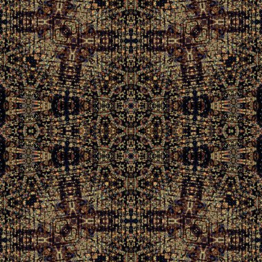 Kusursuz sanat modeli. Kusursuz sanat soyut arka plan. Etnik doku. Kaleydoskop arkaplanı