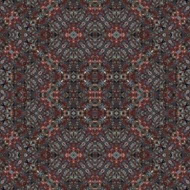 Kusursuz sanat modeli. Kusursuz sanat soyut arka plan. Etnik doku. Kaleydoskop arkaplanı