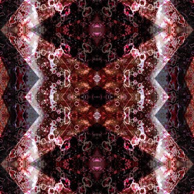 Kusursuz sanat modeli. Kusursuz sanat soyut arka plan. Etnik doku. Kaleydoskop