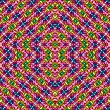 Kusursuz sanat modeli. Kusursuz sanat soyut arka plan. Etnik doku. Kaleydoskop