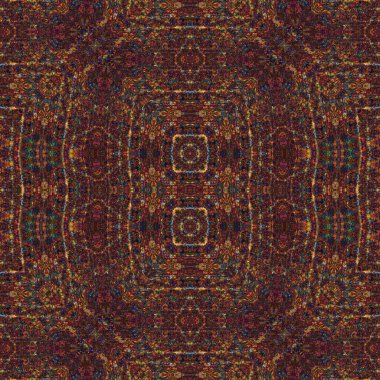 Kusursuz sanat modeli. Kusursuz sanat soyut arka plan. Etnik doku. Kaleydoskop arkaplanı