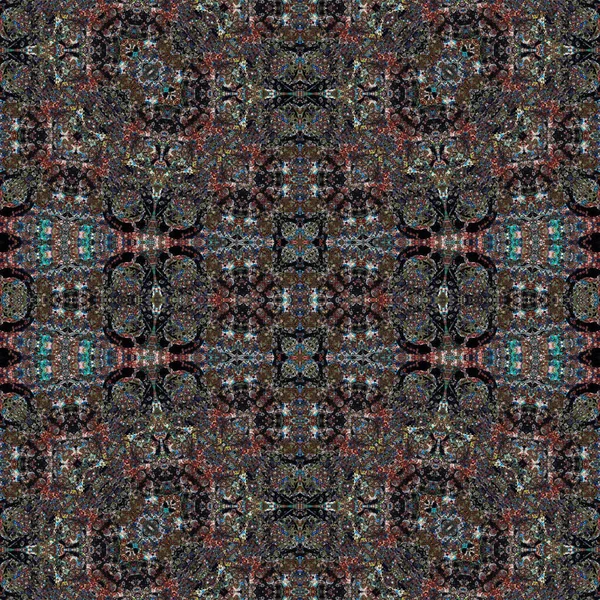 Kusursuz sanat modeli. Kusursuz sanat soyut arka plan. Etnik doku. Kaleydoskop arkaplanı