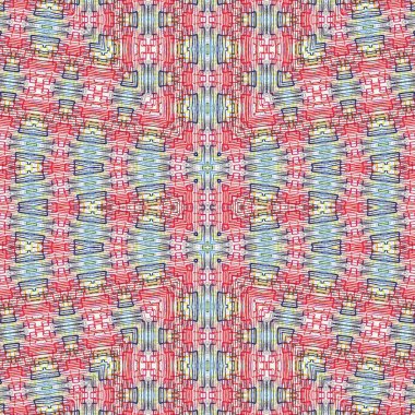 Kusursuz sanat modeli. Kusursuz sanat soyut arka plan. Etnik doku. Kaleydoskop