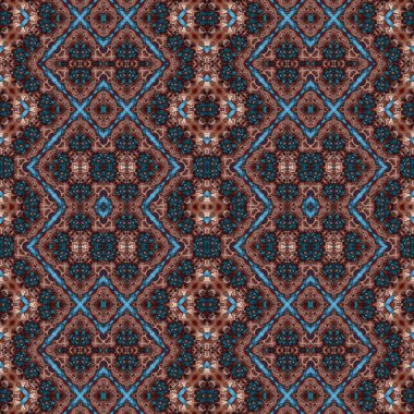 Kusursuz sanat modeli. Kusursuz sanat soyut arka plan. Etnik doku. Kaleydoskop arkaplanı