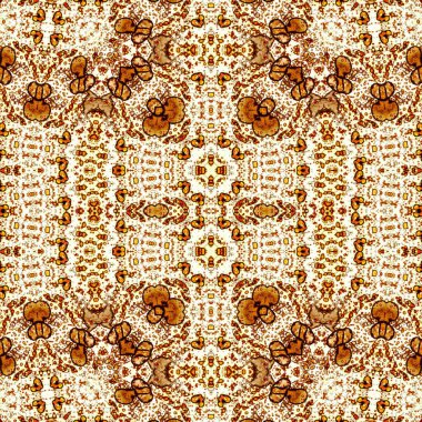 Kusursuz sanat modeli. Kusursuz sanat soyut arka plan. Etnik doku. Kaleydoskop arkaplanı