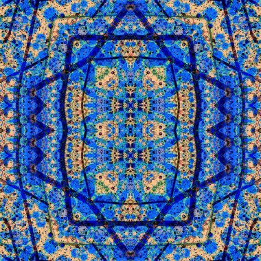 Kusursuz sanat modeli. Kusursuz sanat soyut arka plan. Etnik doku. Kaleydoskop arkaplanı