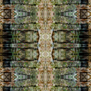 Kusursuz sanat modeli. Kusursuz sanat soyut arka plan. Etnik doku. Kaleydoskop