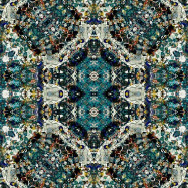 Kusursuz sanat modeli. Kusursuz sanat soyut arka plan. Etnik doku. Kaleydoskop arkaplanı