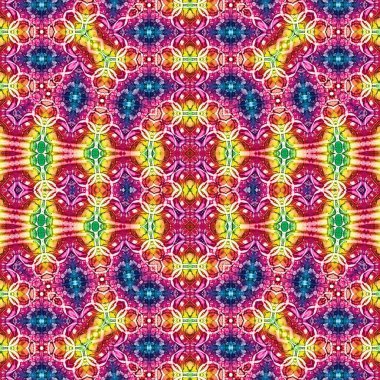 Kusursuz sanat modeli. Kusursuz sanat soyut arka plan. Etnik doku. Kaleydoskop