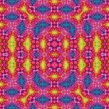 Kusursuz sanat modeli. Kusursuz sanat soyut arka plan. Etnik doku. Kaleydoskop