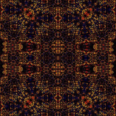 Kusursuz sanat modeli. Kusursuz sanat soyut arka plan. Etnik doku. Kaleydoskop arkaplanı