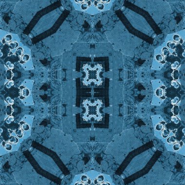 Kusursuz sanat modeli. Kusursuz sanat soyut arka plan. Etnik doku. Kaleydoskop arkaplanı