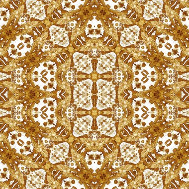 Kusursuz sanat modeli. Kusursuz sanat soyut arka plan. Etnik doku. Kaleydoskop arkaplanı