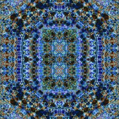 Kusursuz sanat modeli. Kusursuz sanat soyut arka plan. Etnik doku. Kaleydoskop arkaplanı