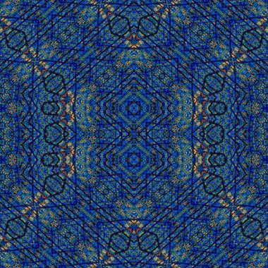 Kusursuz sanat modeli. Kusursuz sanat soyut arka plan. Etnik doku. Kaleydoskop arkaplanı