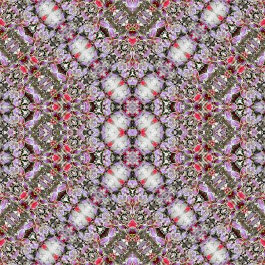 Kusursuz sanat modeli. Kusursuz sanat soyut arka plan. Etnik doku. Kaleydoskop arkaplanı