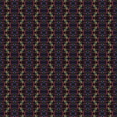 Kusursuz sanat modeli. Kusursuz sanat soyut arka plan. Etnik doku. Kaleydoskop