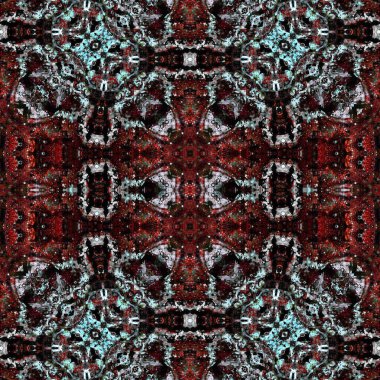 Kusursuz sanat modeli. Kusursuz sanat soyut arka plan. Etnik doku. Kaleydoskop arkaplanı