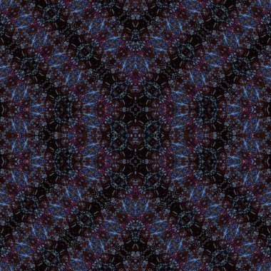 Kusursuz sanat modeli. Kusursuz sanat soyut arka plan. Etnik doku. Kaleydoskop arkaplanı