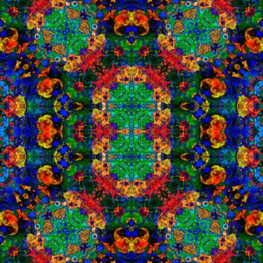 Kusursuz sanat modeli. Kusursuz sanat soyut arka plan. Etnik doku. Kaleydoskop