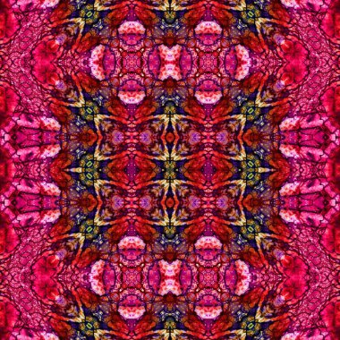 Kusursuz sanat modeli. Kusursuz sanat soyut arka plan. Etnik doku. Kaleydoskop