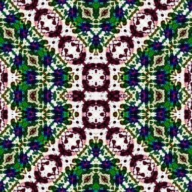 Kusursuz sanat modeli. Kusursuz sanat soyut arka plan. Etnik doku. Kaleydoskop