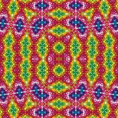 Kusursuz sanat modeli. Kusursuz sanat soyut arka plan. Etnik doku. Kaleydoskop arkaplanı