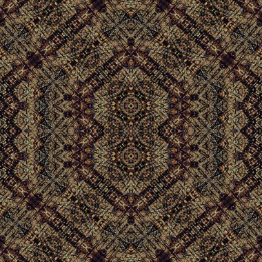 Kusursuz sanat modeli. Kusursuz sanat soyut arka plan. Etnik doku. Kaleydoskop arkaplanı