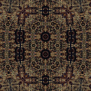 Kusursuz sanat modeli. Kusursuz sanat soyut arka plan. Etnik doku. Kaleydoskop arkaplanı