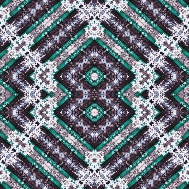 Kusursuz sanat modeli. Kusursuz sanat soyut arka plan. Etnik doku. Kaleydoskop arkaplanı