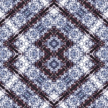 Kusursuz sanat modeli. Kusursuz sanat soyut arka plan. Etnik doku. Kaleydoskop