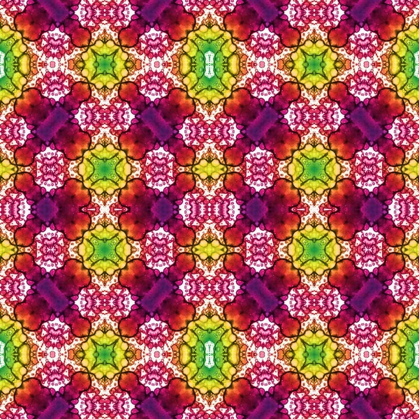 Kusursuz sanat modeli. Kusursuz sanat soyut arka plan. Etnik doku. Kaleydoskop