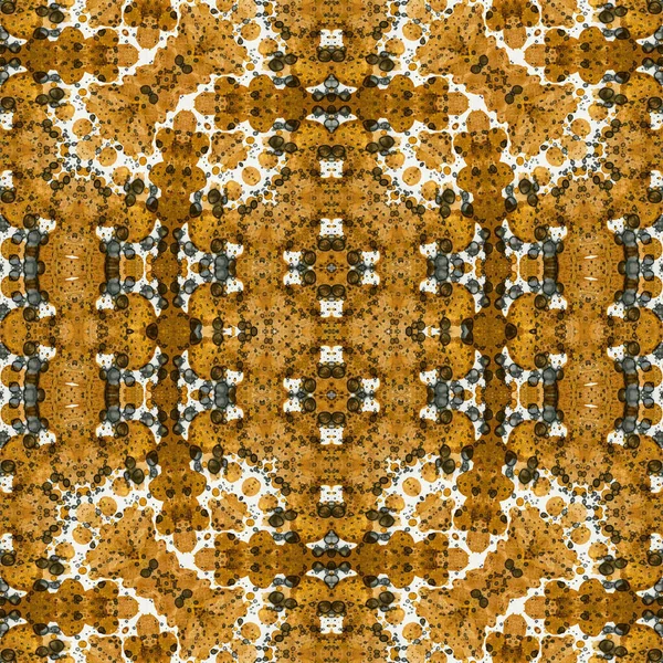 Kusursuz sanat modeli. Kusursuz sanat soyut arka plan. Etnik doku. Kaleydoskop arkaplanı