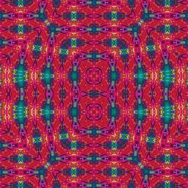 Kusursuz sanat modeli. Kusursuz sanat soyut arka plan. Etnik doku. Kaleydoskop