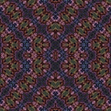 Kusursuz sanat modeli. Kusursuz sanat soyut arka plan. Etnik doku. Kaleydoskop