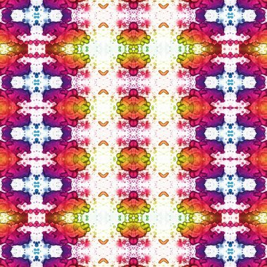 Kusursuz sanat modeli. Kusursuz sanat soyut arka plan. Etnik doku. Kaleydoskop arkaplanı