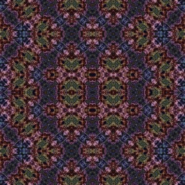 Kusursuz sanat modeli. Kusursuz sanat soyut arka plan. Etnik doku. Kaleydoskop