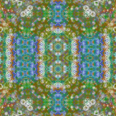 Kusursuz sanat modeli. Kusursuz sanat soyut arka plan. Etnik doku. Kaleydoskop