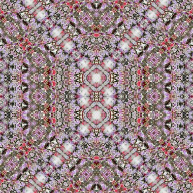 Kusursuz sanat modeli. Kusursuz sanat soyut arka plan. Etnik doku. Kaleydoskop arkaplanı