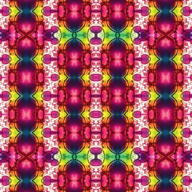 Kusursuz sanat modeli. Kusursuz sanat soyut arka plan. Etnik doku. Kaleydoskop