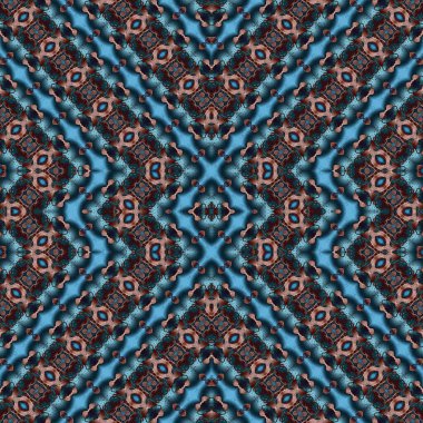 Kusursuz sanat modeli. Kusursuz sanat soyut arka plan. Etnik doku. Kaleydoskop arkaplanı