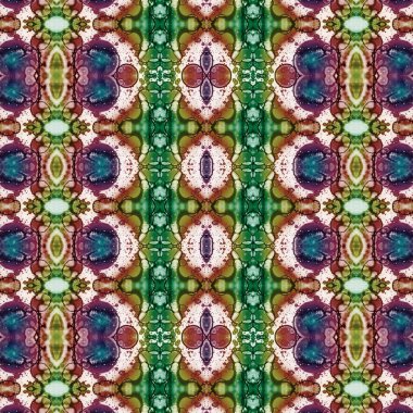 Kusursuz sanat modeli. Kusursuz sanat soyut arka plan. Etnik doku. Kaleydoskop arkaplanı