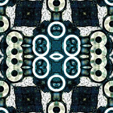 Kusursuz sanat modeli. Kusursuz sanat soyut arka plan. Etnik doku. Kaleydoskop