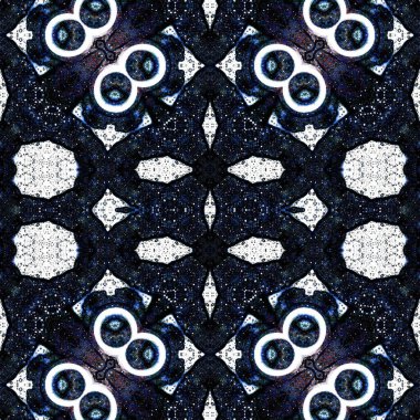 Kusursuz sanat modeli. Kusursuz sanat soyut arka plan. Etnik doku. Kaleydoskop