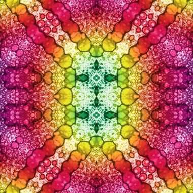 Kusursuz sanat modeli. Kusursuz sanat soyut arka plan. Etnik doku. Kaleydoskop