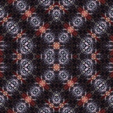 Kusursuz sanat modeli. Kusursuz sanat soyut arka plan. Etnik doku. Kaleydoskop